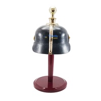 Casque Pickelhaube impérial prussien en agate noire dorée Tanishka Exports, armure en cuir de qualité supérieure, fabriqué à la main, durable, meilleur cadeau