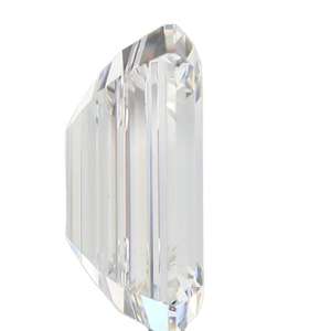 Diamant CVD de laboratoire de luxe, clarté VVS, taille émeraude, coupe EX-VG, couleur D, 10,30 carats, certifié IGI, pour la fabrication de bijoux (bague et boucles d'oreilles) - Product Image 3