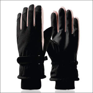 Long Sheep Leather <b>Ski</b> Winter Dressing Gloves Casual Outdoor Thermal Fashion Custom Made High Quality Touchscreen - Product Image 4