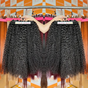 Extensiones de Cabello Humano Remy con Cutícula Alineada, Cabello Humano Birmano Rizado, Cabello Vietnamita Virgen al por Mayor - Product Image 1