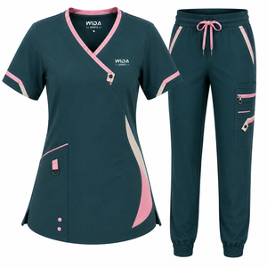 Hospital Uniform Supplier Professional Medical <b>Scrub</b> <b>Set</b> Manufacturer And Exporter - Product Image 1
