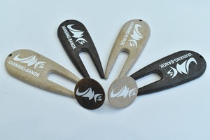 Meilleures ventes : Marqueur de balle de golf en plastique écologique personnalisé avec logo imprimé, marqueur de balle bio-café fabriqué au Vietnam - Product Image 4