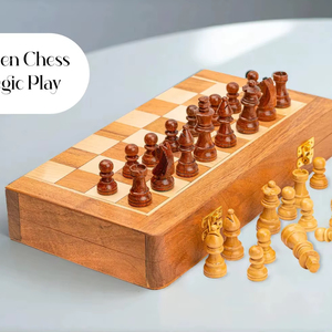 ILAHI's Eco-Friendly Rustic Polished Rectangle <b>Chess</b> <b>Board</b> Game 100% Handmade Pure Wood Animal/Love Style Customized Size <b>Chess</b> - Product Image 1