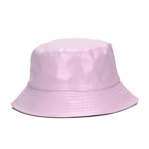 Sombrero de Pescador Unisex Impermeable Negro Brillante - Protección Elegante Contra la Lluvia y el Sol para Actividades al Aire Libre - Product Image 5