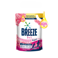 Breeze 1.5kg Cairan Deterjen Pakaian Isi Ulang Model 0 Buatan Malaysia untuk Aroma Harum dan Pakaian Bersih Lembut