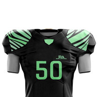 Tenue d'entraînement de football américain, best-seller, design personnalisé, polyester respirant, haute qualité, personnalisable