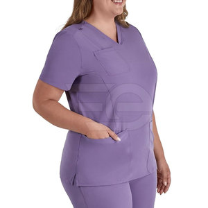 Professional Medical Scrubs Lightweight Durable Breathable Workwear Uniform For Doctors Nurses Healthcare Scrubs Set - Product Image 2