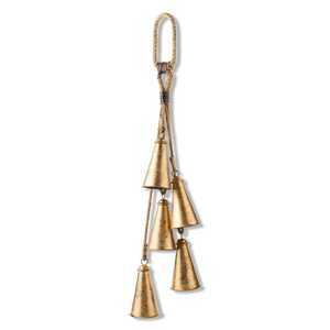 Golden <b>Star</b> Shape Metal Christmas Garland Luxury Handicraft Decorations - Product Image 2