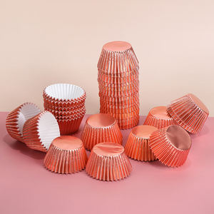 100pcs Wholesale Eco-Friendly Recyclable Wood Pulp Baking Cupcake Liners 50x30cm for <b>Kitchen</b> Use - Product Image 1