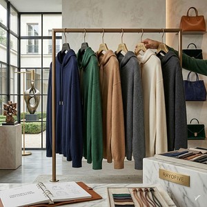 Sweat à capuche polaire vintage surdimensionné pour homme, 100 % coton de haute qualité, couleur unie, hiver, impression sérigraphique personnalisée, effet délavé soleil - Product Image 2