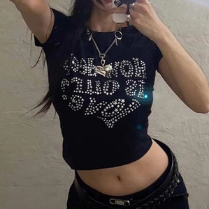 Conjunto Deportivo Casual para Mujer, Top Corto y Pantalones Cortos, Camisetas sin Tirantes con Estampado de Letras, Material Spandex Transpirable de Secado Rápido, Dos Piezas - Product Image 4
