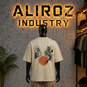 Professional Manufacture In Stock Breathable Men's T-Shirts Low MOQ Summer Short Sleeves New - Product Image 3