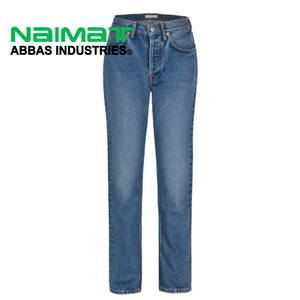 Jean en denim taille haute pour femme, coupe skinny stretch, pantalon décontracté en jean bleu pour femme, mode féminine - Product Image 4