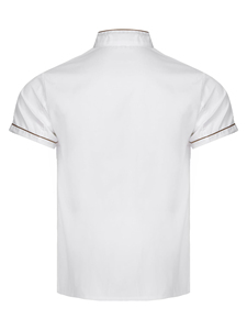 เสื้อเชฟผ้าฝ้าย 100% ดีไซน์ทันสมัย เหมาะสำหรับเชฟมืออาชีพ เสื้อเชฟแขนยาว เสื้อเชฟแขนสั้น - Product Image 4