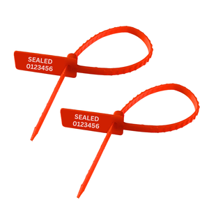 สายรัดซิปล็อคกันขโมย JHAS แบบล็อคสองชั้น ขนาด 250 มม. พร้อมป้ายขนาดใหญ่ สำหรับการขนส่ง โลจิสติกส์ และการจัดส่งสินค้าอย่างปลอดภัย - Product Image 3