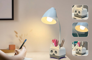 Lámpara de Mesa LED Decorativa con Forma de Animal, 8W, Iluminación de Doble Color, Cuidado de la Vista, para Habitación Infantil, Estudio y Oficina - Product Image 6