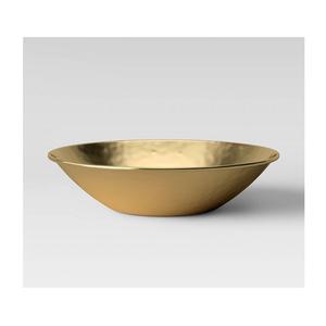 Vaisselle de luxe, bol rond doré, service de collation, bol en métal, vaisselle artisanale, personnalisable en gros - Product Image 1