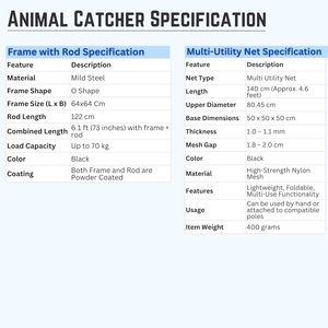 Atrapador de Animales ACN-MS-RND-Fix - Product Image 2