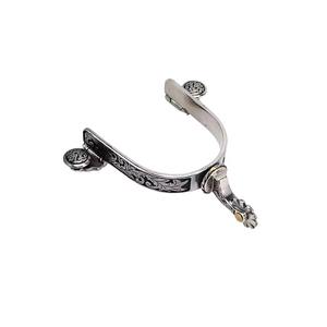 Éperons d'équitation en acier inoxydable de haute qualité pour l'équitation occidentale et anglaise, vente en gros, offre spéciale, sécurité équestre, OEM disponible - Product Image 5