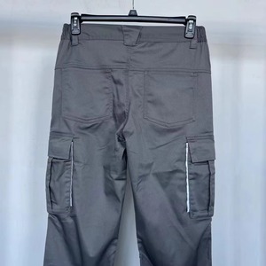 Men's Casual Canvas <b>Cargo</b> Pants Flat Mid Rise Button Fly 100% Cotton Comfortable Quick Dry Classic Straight Leg Active Daily - Product Image 1