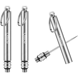 Portastuzzolini Portatile in Titanio, 2 Pezzi, Stuzzolini Riutilizzabili in Acciaio Inossidabile per Uso Domestico ed Esterno - Product Image 1