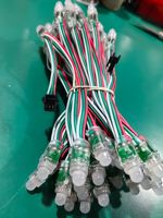 DC5V 0,3W WS2811 12MM LED-Pixellicht Punktmatrix IP67 Wasserdichte Werbetafel Anzeige Landschafts-Baumbeleuchtung Lichterkette