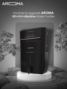 Système de traitement de l'eau AROMA BLACK, osmose inverse, ultrafiltration, UV, technologie cuivre-zinc-alcaline, système de purification de l'eau - Product Image 3