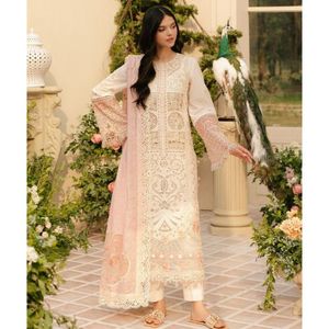 Robe de soirée formelle non cousue la plus vendue pour femmes, nouvelle collection de designer, Salwar Kameez longueur standard, robe pakistanaise 2025 - Product Image 6