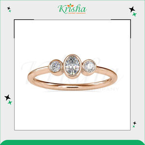 Nouveauté : Meilleures ventes de bagues de fiançailles en diamant blanc naturel et cultivé en laboratoire, couleur DEF, clarté VVS/VS, provenant d'un vendeur indien. - Product Image 3