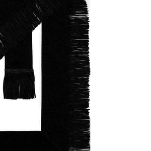 Tablier funéraire Maître Maçon Loge Bleue, avec compas carré et broderie main G, personnalisable, en tissu chenille de luxe à coudre, avec LED clignotante - Product Image 4
