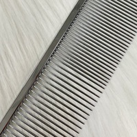 Ciseaux de toilettage pour animaux de compagnie en acier inoxydable japonais de 230 mm avec dents étroites/larges pour démêler les poils de chien et de chat, lot en vrac
