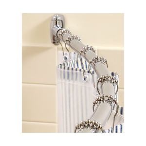 Riel de cortina de ducha antirust para uso doméstico y en hoteles - Product Image 1