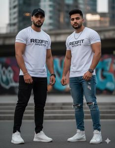 T-shirt streetwear homme personnalisé haut de gamme, 100% coton molletonné 300g, léger, impression sérigraphique par transfert thermique - Product Image 3