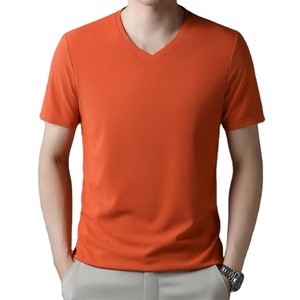 T-shirt en coton tricoté à 100 % avec motif de lettres imprimé par transfert thermique personnalisé, plus de 200 styles disponibles - Product Image 3