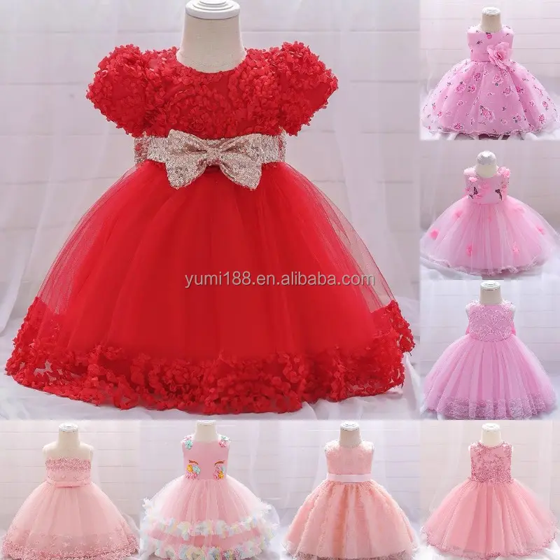 Kids Boutique Kids Evening Gown Girls Party Dress Wedding Vintage Long Gowns Toddler Tulle Dresses for Kids