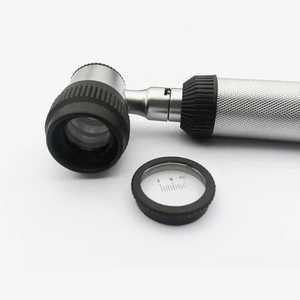 Ensemble de dermatoscope Azicon pour dermatologie, loupe d'examen cutané professionnelle avec lumière LED, lentille de grossissement 10x, plaque de contact - Product Image 2
