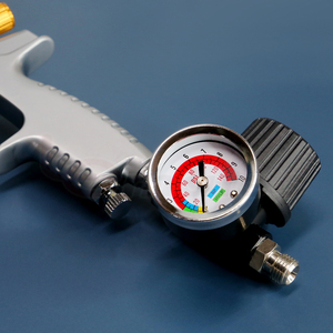 LEMATEC Regulador de presión de aire de 1/4 "con medidor de diafragma para pistolas de pulverización - Product Image 6