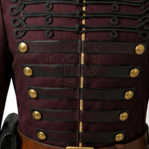 Uniforme Tradicional de Voltigeur, Confeccionado con Tela de Algodón/Lana de Alta Calidad, Transpirable y Ecológica, con Acabado Fino para Eventos - Product Image 5