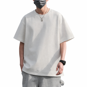 Camiseta Oversize para Hombre, Elegante, Lisa, Personalizable con Diseño Impreso, Venta al Por Mayor, Crea tu Propio Logotipo de Marca OEM - Product Image 1