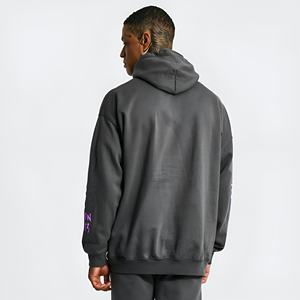 Conjunto de Sudadera con Capucha y Pantalones Deportivos de Forro Polar para Hombre, Ropa Deportiva Informal, Logotipos Bordados, Ropa de Invierno, Logotipo Personalizado, Venta al por Mayor - Product Image 4