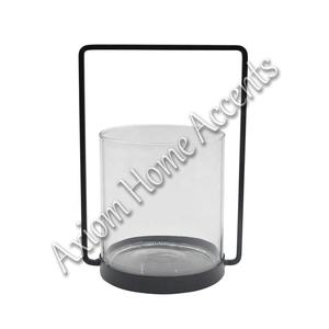 Linternas festivas de velas Glam vintage Estilo elegante hecho a mano Lujoso toque navideño de Axiom Home Accents - Product Image 3