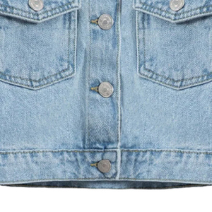 Highest Demanding Toddlers <b>Denim</b> <b>Jackets</b> Premium Sale <b>Cropped</b> <b>Denim</b> Jeans Outerwear <b>Jacket</b> For Kids Boys & Girls Wear - Product Image 4