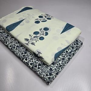 Tela Estampada Jaipuri de Algodón 100% Premium, Tejida, 44 Pulgadas de Ancho, Resistente a la Decoloración, Densidad Personalizada, Pedido Mínimo 10 Metros [5+5 METROS] - Product Image 1