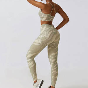 Servicios OEM, Conjunto de Yoga para Mujer de Última Moda, Conjunto de Yoga para Mujer de Alta Calidad, Diseño Personalizado - Product Image 2