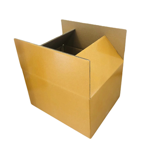 Caja de Cartón de Papel Reciclado con Forma Personalizada al por Mayor, Tipo Telescópico, con Revestimiento de Plástico y Asa, Bajo MOQ, para Envíos Domésticos - Product Image 1