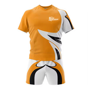 Modern <b>Athletic</b> Breathable Structure Regular Fit Durable Training And Match Apparel Rugby Uniform For Sports Teams - Product Image 1