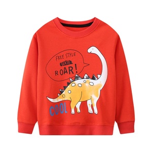 Sudadera de Forro Polar para Bebé con Estampado de Animales de Dibujos Animados, Manga Larga, Estilo Coreano, con Botones en el Hombro, 100% Algodón Orgánico - Product Image 5