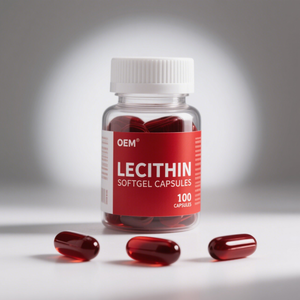 Lecithine Softgel <span class=keywords><strong>Capsules</strong></span> Custom Soja Lecithine Formulering Voor Private Label Fabricage - Product Image 1