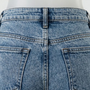 Shorts de Mezclilla de Verano para Mujer, Personalizados, de Alta Calidad, Cintura Alta, Borde Crudo, Moda Premium, Estilo Casual Diario _1 - Product Image 5