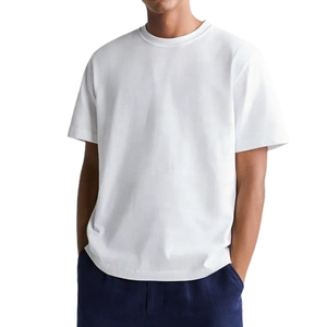 Camiseta de Hombre de Algodón de Alta Calidad, Tejido de Punto, Cuello Redondo, Talla Grande, Ecológica, Transpirable, Tie Dye, Oferta de Verano - Product Image 1